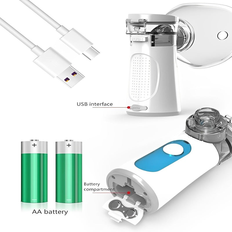 Compact Handheld Nebulizer for Kids and Adults