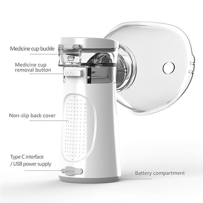 Compact Handheld Nebulizer for Kids and Adults