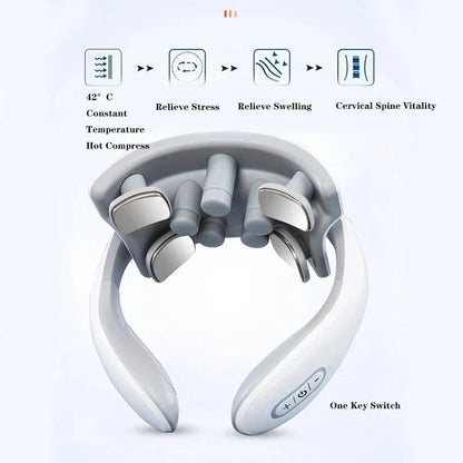 NECKVIBE – Smart vibration & heat neck device for deep relaxation