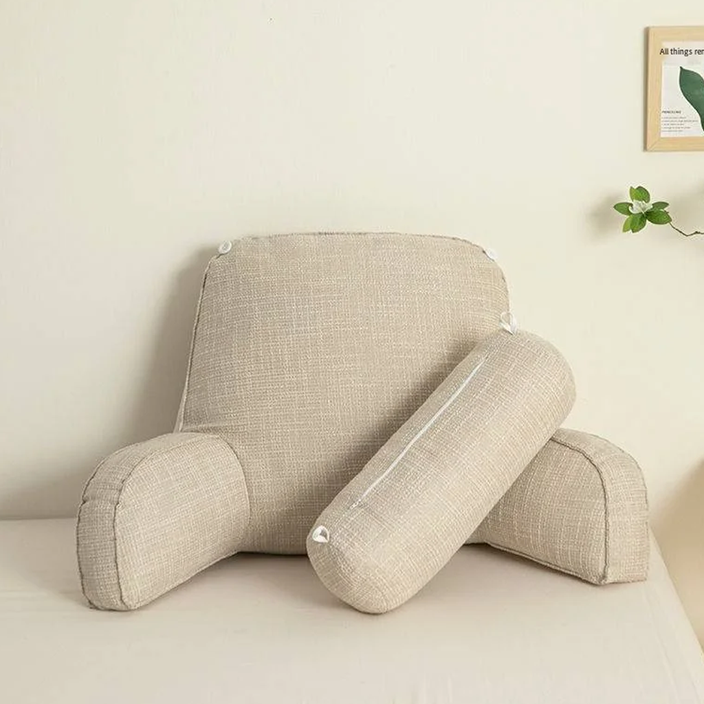 Comfortable Back Support Pillow with Arms