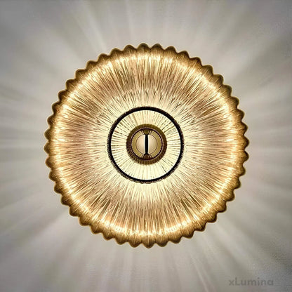 Stylish Wave Glass Wall Light