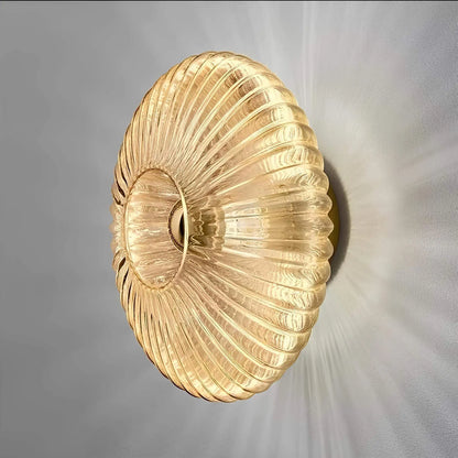 Stylish Wave Glass Wall Light