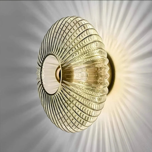 Stylish Wave Glass Wall Light - Cofik