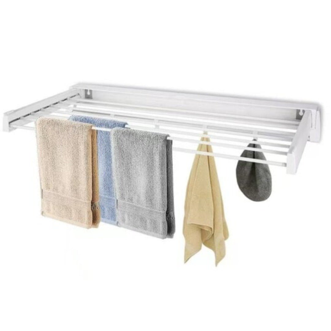 Compact Wall Mount Folding Drying Rack