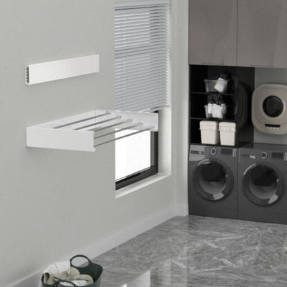 Compact Wall Mount Folding Drying Rack