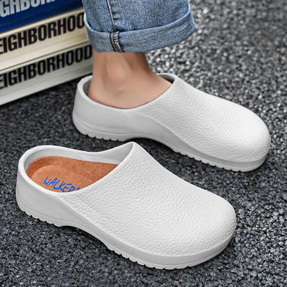 Non-slip chef work shoes for men
