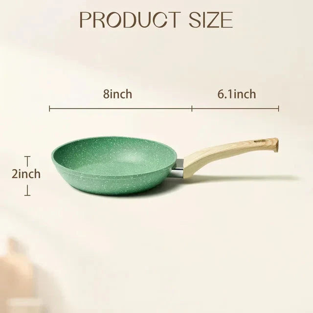 Durable Stone Nonstick Skillet Cookware Set