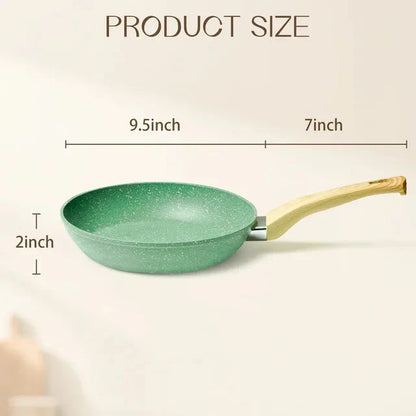 Durable Stone Nonstick Skillet Cookware Set
