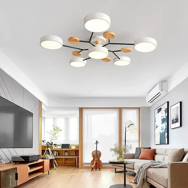 Contemporary Tree LED Light Fixture