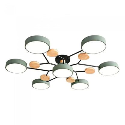 Contemporary Tree LED Light Fixture