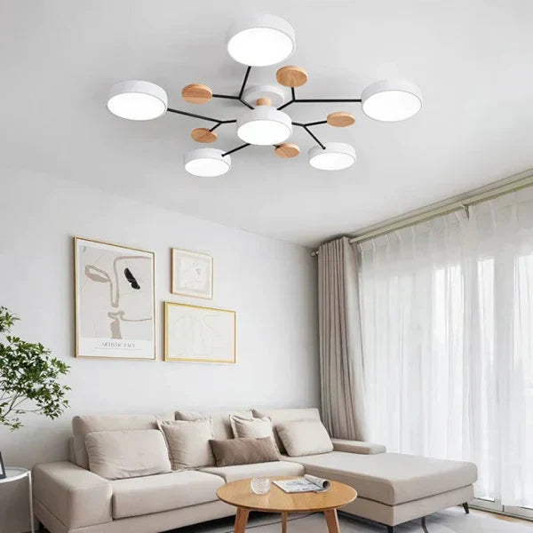 Contemporary Tree LED Light Fixture