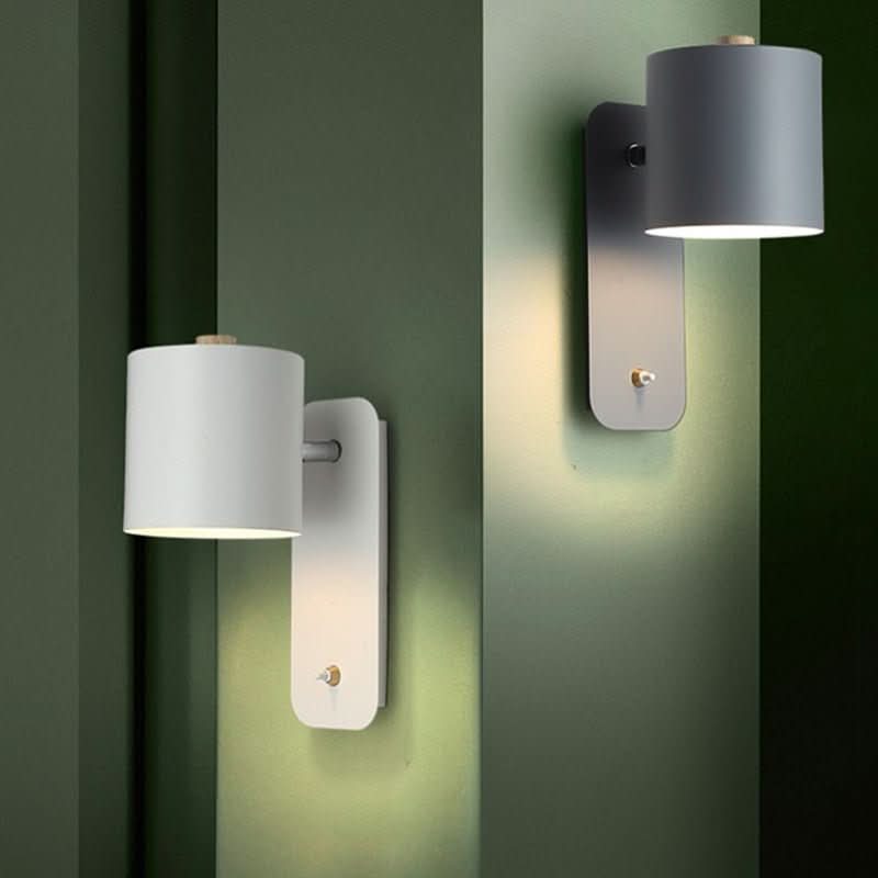 Simple Nordic LED Wall Lamp with On/Off Switch