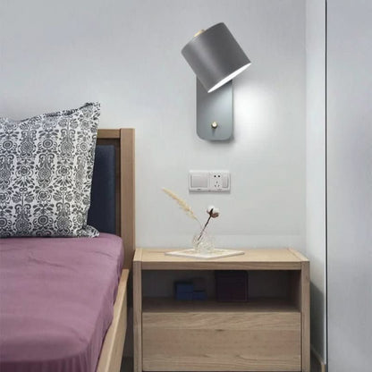 Simple Nordic LED Wall Lamp with On/Off Switch