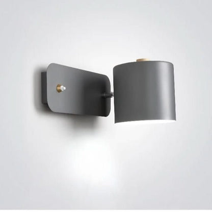 Simple Nordic LED Wall Lamp with On/Off Switch