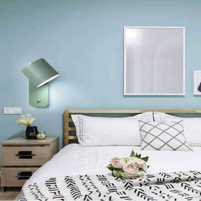 Simple Nordic LED Wall Lamp with On/Off Switch
