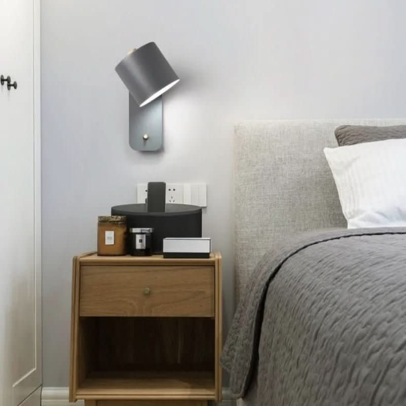 Simple Nordic LED Wall Lamp with On/Off Switch