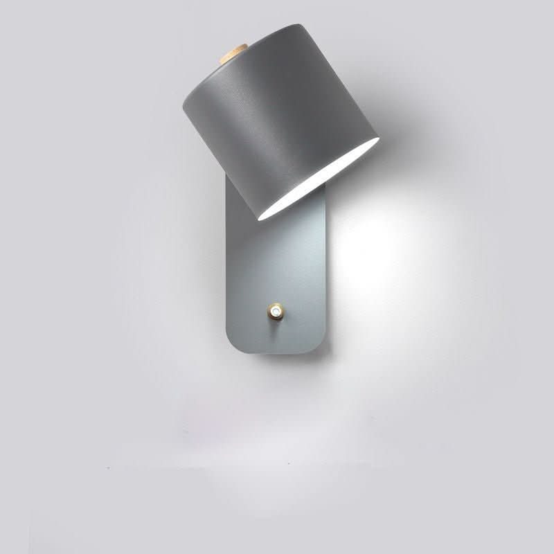 Simple Nordic LED Wall Lamp with On/Off Switch