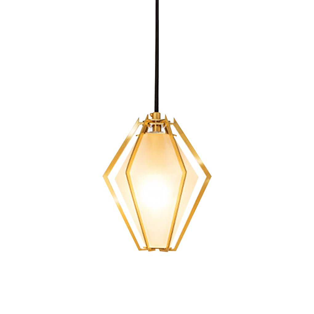 Unique Contemporary Glass Drop Pendant Light