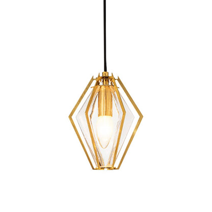Unique Contemporary Glass Drop Pendant Light