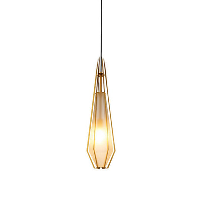 Unique Contemporary Glass Drop Pendant Light