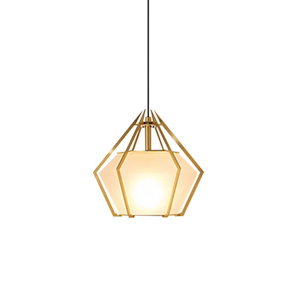 Unique Contemporary Glass Drop Pendant Light
