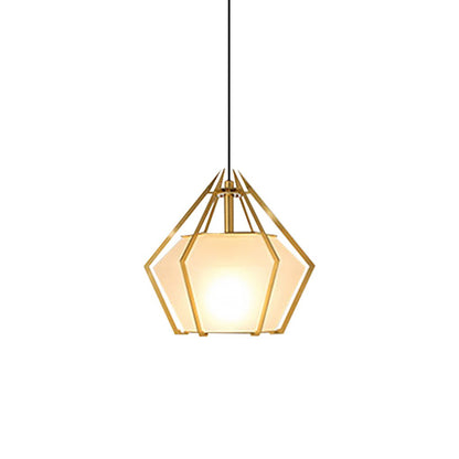 Unique Contemporary Glass Drop Pendant Light