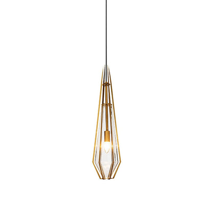 Unique Contemporary Glass Drop Pendant Light