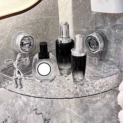 Easy Install Suction Cup Wall Shelf Organizer