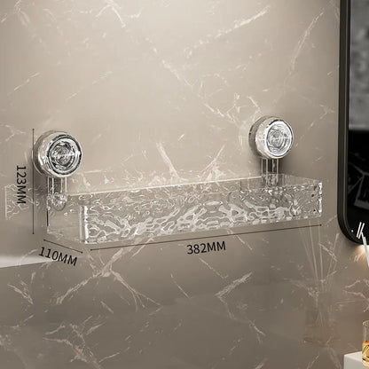 Easy Install Suction Cup Wall Shelf Organizer