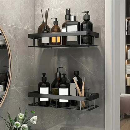 Easy Install Bathroom Shelf – Wall Mounted Storage