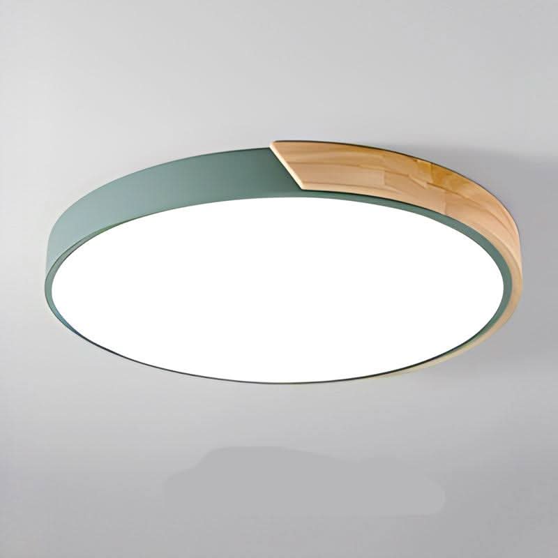 Rustic Wood LED Pendant Light