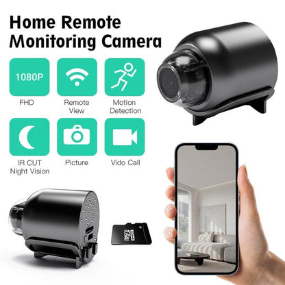 NovaGuard 1080P Mini Waterproof WiFi Camera With 160 Degree Night Vision