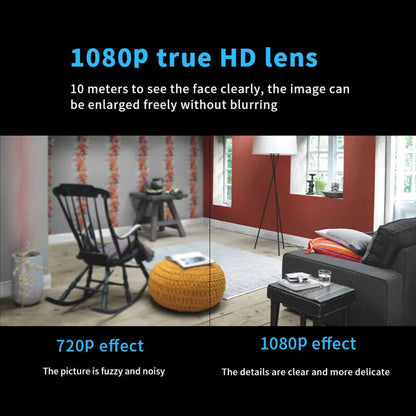 NovaGuard 1080P Mini Waterproof WiFi Camera With 160 Degree Night Vision