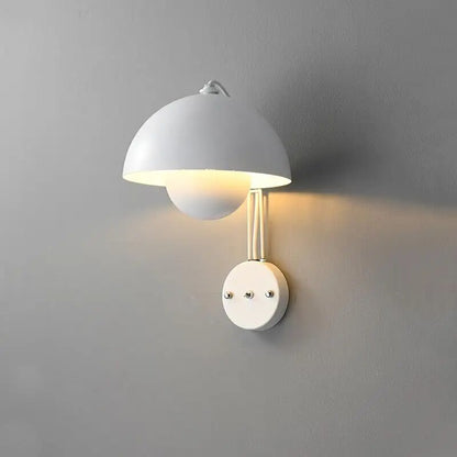 Warm Mushroom Wall Light for Home Decor