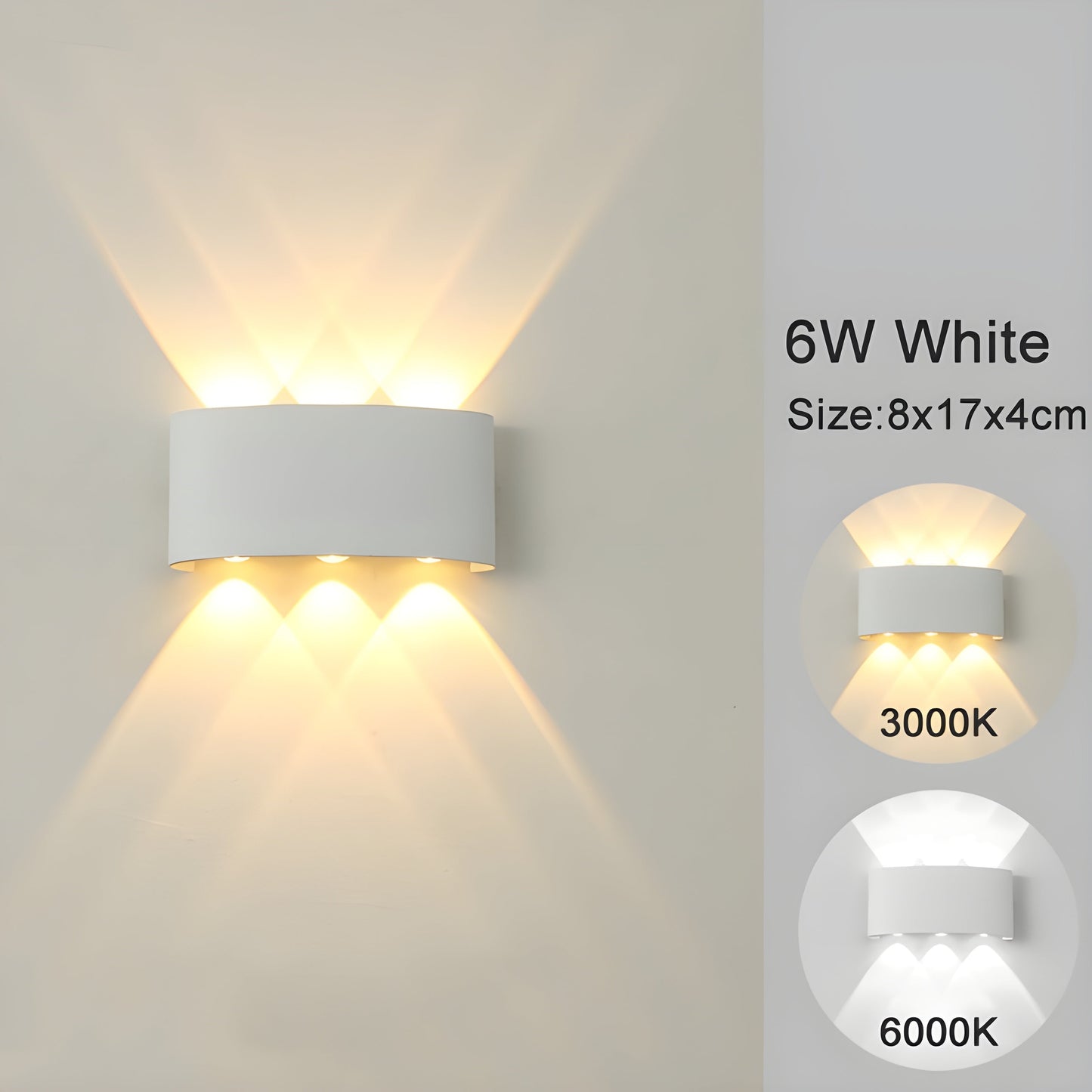 Bright Outdoor Indoor LED Wall Lights
