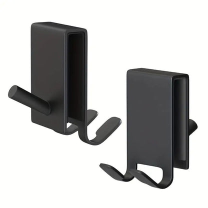 On Glass Stainless Shower Door Hooks