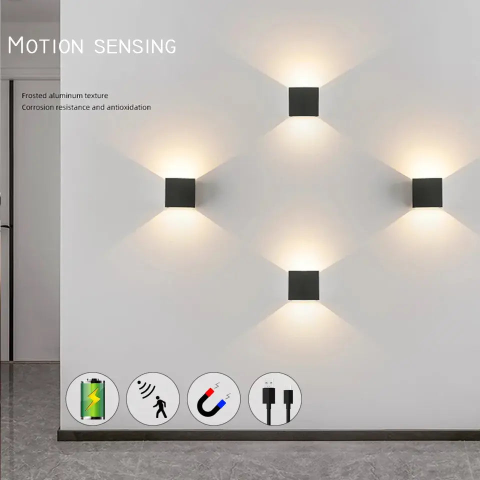 Motion Sensor LED Wall Light