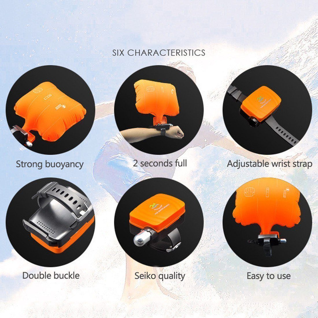 Emergency Water Safety Buoyancy Bracelet