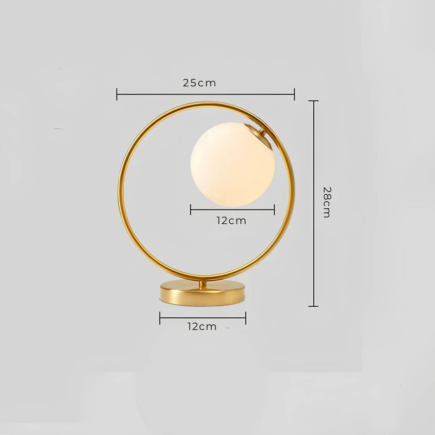 Clear Desk Table Light