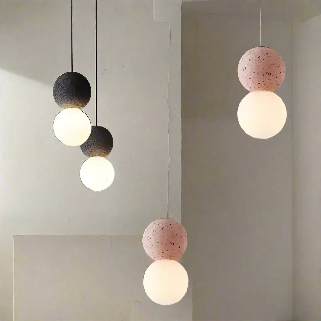 Modern Geometric Hanging Light