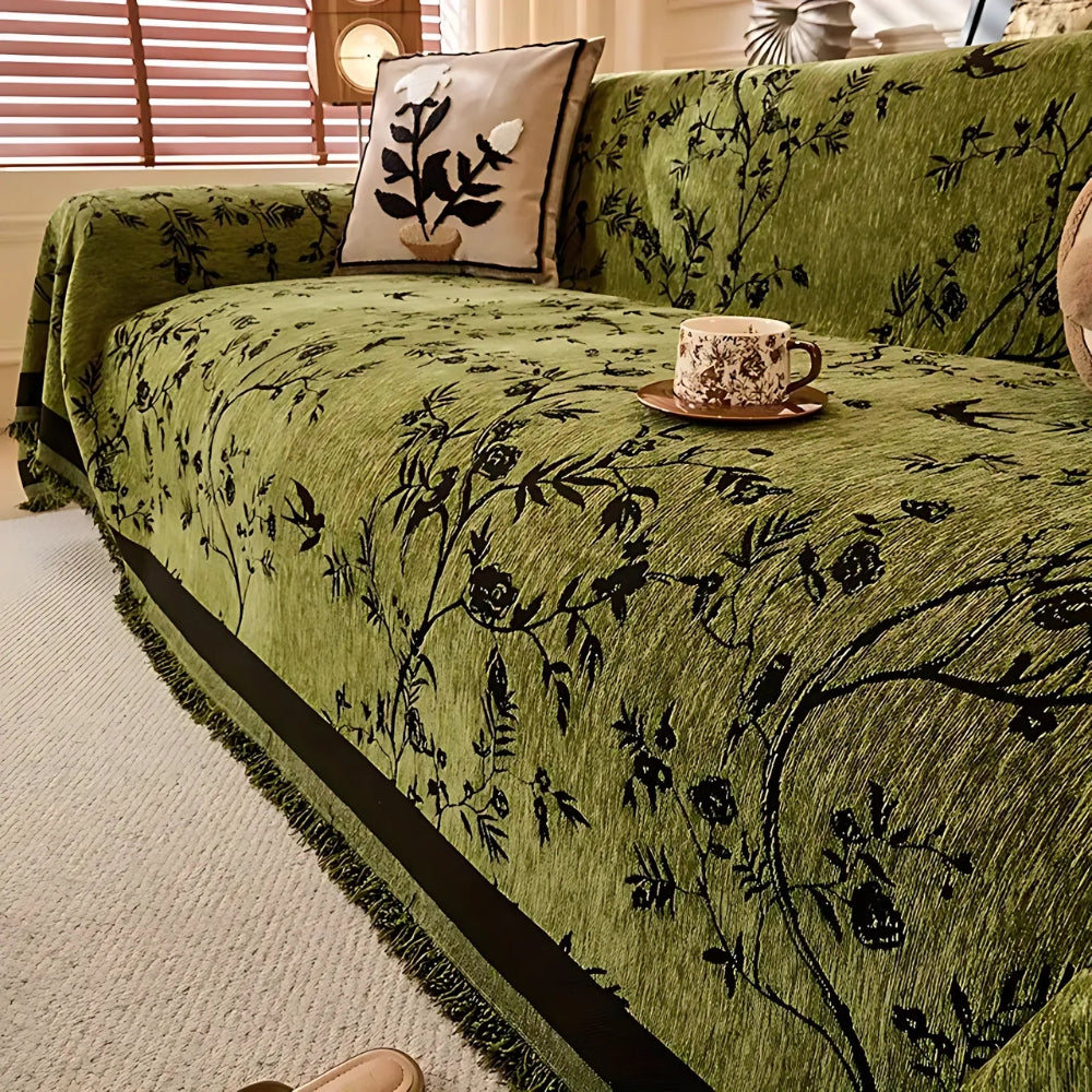 Ormel Elegant Chenille Sofa Cover