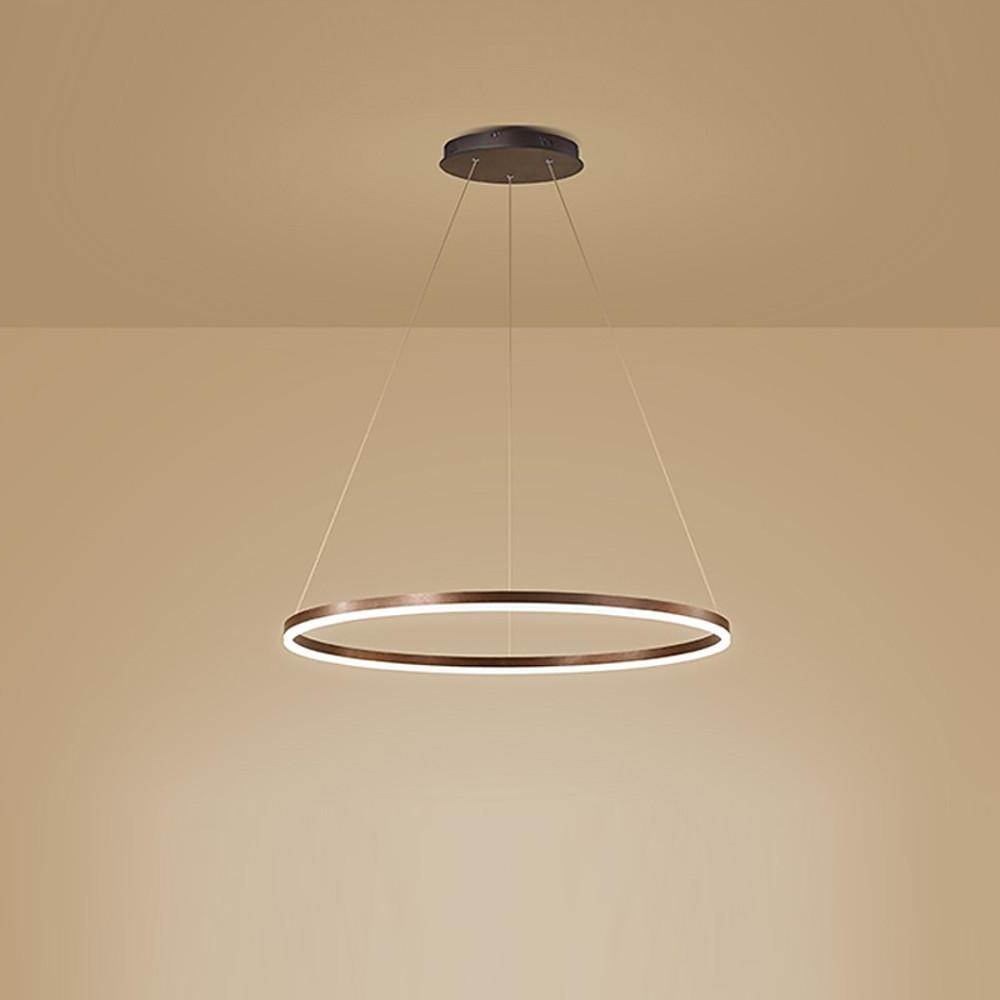 Contemporary Round LED Pendant Light Fixture