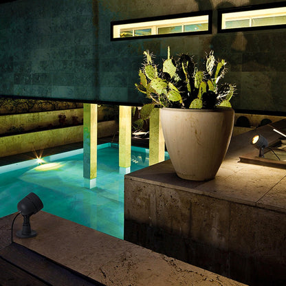Bright Solar Powered Garden Spotlight LEDs
