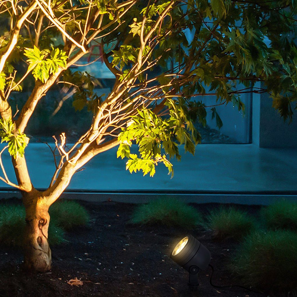Bright Solar Powered Garden Spotlight LEDs