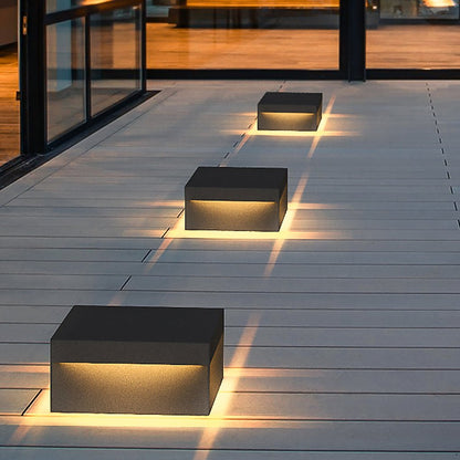 Outdoor Solar Powered LED Fence Post Lights