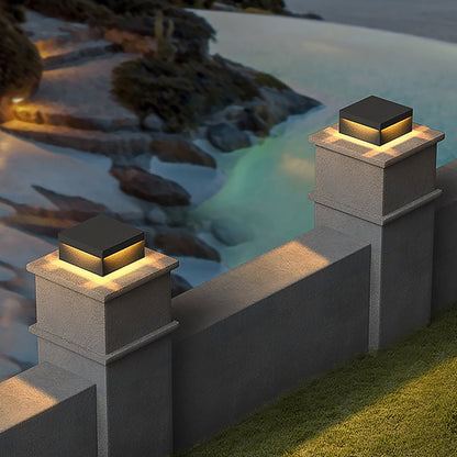 Outdoor Solar Powered LED Fence Post Lights
