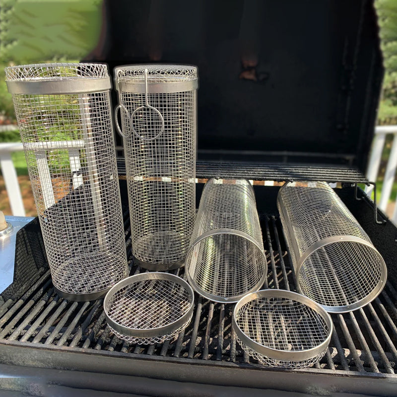 Easy Use Outdoor BBQ Grill Basket