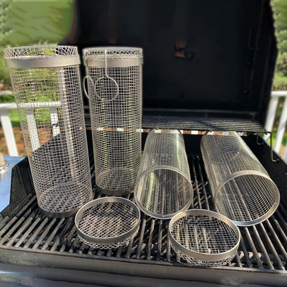 Easy Use Outdoor BBQ Grill Basket