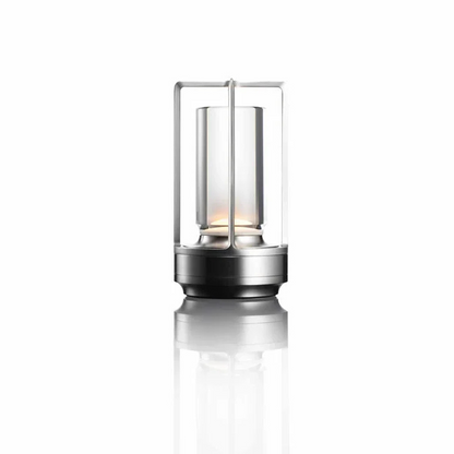 Warm Portable Battery Nightstand Lamp Gold