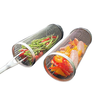 Easy Use Outdoor BBQ Grill Basket
